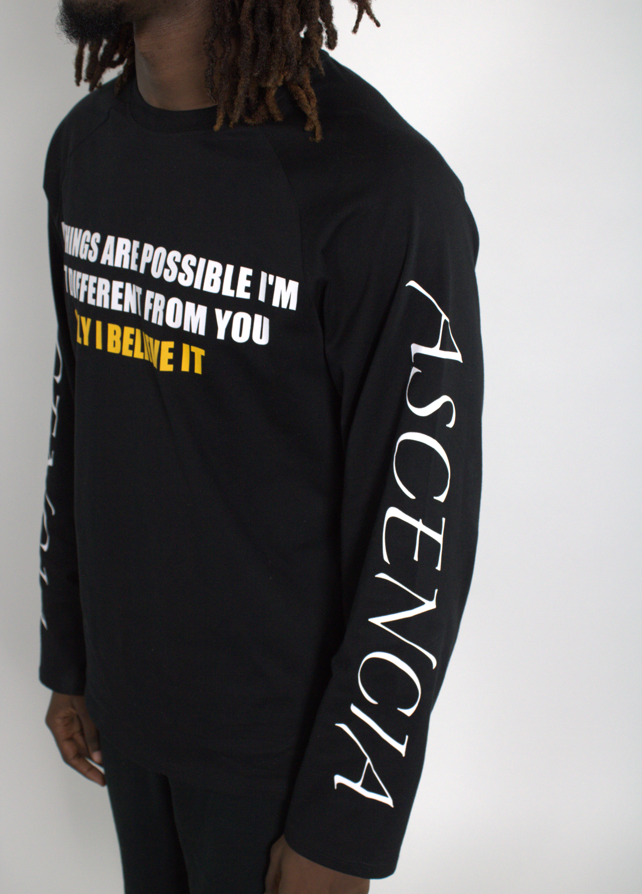 ASCENCIA — LONGUE SLEEVE BLACK